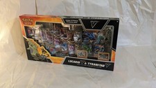 Pokemon TCG Lucario V & Tyranitar V Heavy Hitters Premium Collection NEW 2023 picture