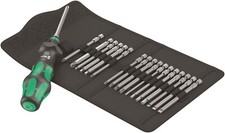 Wera 826 T Kraftform Kompakt Turbo 1 Screwdriver Set 19 Piece SAE 05057483001 picture