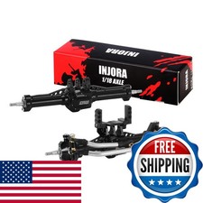 INJORA +4mm Aluminum Axles with Lay Down Servo Mount & Link for TRX4M picture
