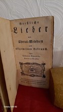 Antique Religious Book. Title Geistliche Lieder (Spiritual). JOHANNES SCHMIDLIN. picture