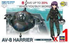 US ONLY x1 Hasegawa TH19 AV-8 Harrier Egg Plane Character Model Kit picture