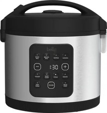 bella PRO - 20-Cup Digital Rice Cooker - Stainless Steel picture