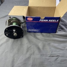 Vintage Penn Peer No 209 Level Wind Fishing Reel Made In USA W/ Original Box picture