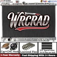 Aluminum Radiator Fit 1998-2006 Toyota Altezza LEXUS IS200 AT/MT 1999 2000 2Row picture