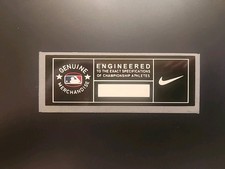 MLB Baseball Laundry Tag Patch Jersey Shirt Hoodie Genuine Merchandise New picture