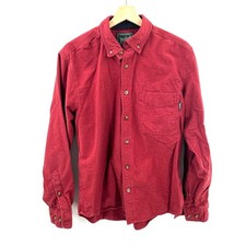 Woolrich chamois cotton shirt heavyweight flannel button down workwear classic M picture
