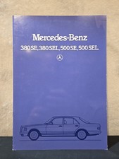 MERCEDES-BENZ 380 SE 380 SEL 500 SE 500 SEL BROUCHURE 1982 US VERSION picture