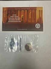 2020-W West Point Special Edition Jefferson Nickel Reverse Proof Coin in OGP picture