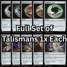 Full Set of all 10 Talisman - MTG Mana Rocks Talismans - Commander Staples NM picture