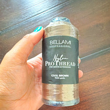 Bellami Professional Nylon Pro Thread Sew-In Extensions Cool Brown 1500 Yds picture