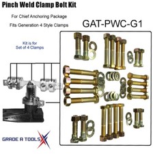 Chief Pinch Weld Clamp Bolt Service Kit Generation 1 picture