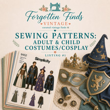 Buyers Choice: Costumes & Cosplay Sewing Patterns picture
