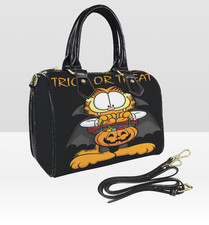 Garfield the Cat Trick Treat Dracula Halloween SATCHEL Cross Body Bag 10