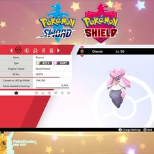 Diancie 🔷Event MovieTheater 🔷 Pokemon Sword & Shield 🔷 UNTOUCHED picture