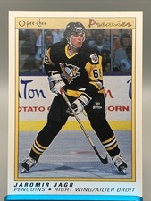 1990-91 O-Pee-Chee Premier - Jaromir Jagr #50 Rookie Sharp And Centered picture