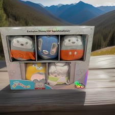 SEALED- Squishmallows Disney100 Mini Plush Stuffed Animals -DAMAGED BOX— picture