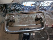 1920’s DV-More Ice Cuber Antique Metal Ice Cube Maker Refrigerator Ice Blocks picture