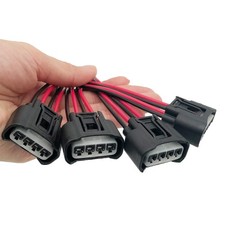 4Pcs Ignition Coil Connector Compatible with Toyota Camry Corolla Highlander, Sc picture