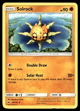 Solrock 69/147 Pokemon Card Burning Shadows Uncommon 90 HP Lightly Played LH picture