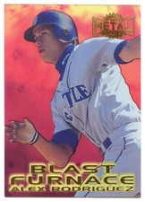 1997 Metal Universe Blast Furnace #10 Alex Rodriguez picture