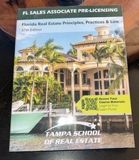 Florida Real Estate Principles, Practices & Law, 47th Edition Tampa School of Re picture