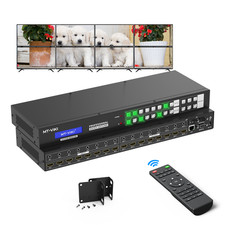 MT-VIKI 8x8 4K@30Hz Seamless HDMI Matrix Switcher w/Web GUI+Audio Out Rack Mount picture
