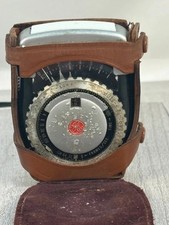 Vintage General Electric PR-1 Exposure Meter with Incident Light Attachment & FJ picture