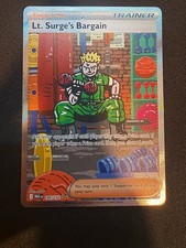 Lt. Surge's Bargain 185/132 ME01 Mega Evolution Holo Full Art picture