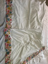 Vintage Muslin Sheet Set Queen cases and top sheet picture