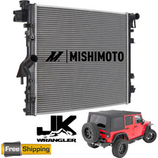 Mishimoto Replacement Radiator Direct Fit for 07-18 Jeep JK - Lifetime Warranty picture