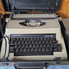 Vintage Underwood Electric 565 Typewriter With Case picture