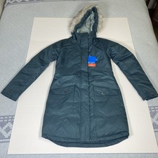 NWT Columbia Suttle Mountain Hooded Jacket Womens Small Teal Blue Omni-Heat Coat picture