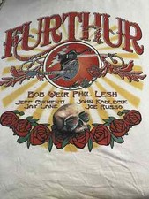 BOB WEIR PHIL LESH FURTHUR FESTIVAL T-shirt Unisex Cotton Tee S-4XL picture