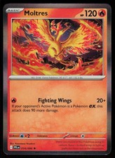 Moltres 014/094 Rare Phantasmal Flames Pokemon Holo Near Mint picture