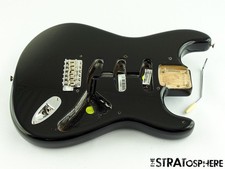 Fender AV II American Vintage 1957 Stratocaster BODY + HARDWARE Strat Black picture