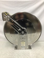 REELCRAFT 82000 OLS Spring Return Hose Reel 100 ft 500 psi 1/2 in I.D Stainless picture