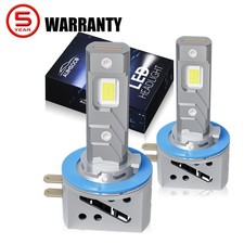 Pair H11B LED Headlight Bulbs Conversion Xenon White Ultra Bright 36000LM 6500K picture