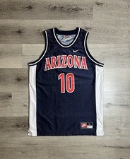 Vintage Nike Arizona Wildcats Mike Bibby #10 Basketball Jersey Men’s Sz L 44 picture