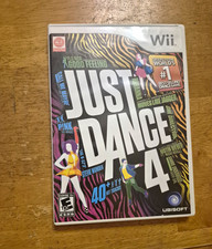 Ubisoft Just Dance 4 (Nintendo Wii, 2012) E10+ NTSC-U/C w/ Case picture