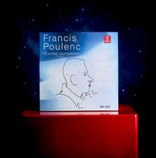 Francis Poulenc Complete Works 20-CD Box Set Erato Œuvres Complètes New Sealed picture