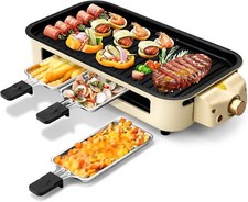 Electric Indoor Grill,2 in 1 Indoor Grill Non-stick 1500W picture