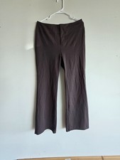 Halara High Waisted Flare Leggings Yoga Pants Brown Women's Large picture