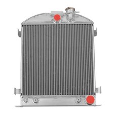 4 Row Core Aluminum Radiator for Ford Model Hi Boy Hot Rod for Chevy V8 Engine picture