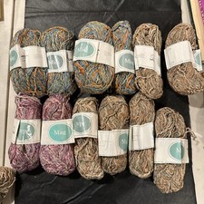 Vintage - MING YARN .COL 506,218,562 Silk Blend. 12 Skeins  NEW Beautiful HTF picture