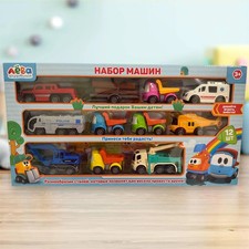 Leo the Truck Set of cars toy bath toy from the Truck Leo (10 vehicles) picture