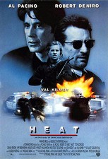 HEAT (1995) ORIGINAL INTERNATIONAL MOVIE POSTER  -  ROLLED picture