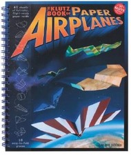 Klutz The Klutz Book of Paper Airplanes Craft Kit - Spiral-bound - GOOD picture