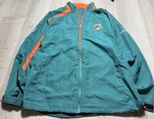 Vintage 2000s Reebok Miami Dolphins NFL On Field Jacket – Large picture