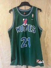 1995 Kevin Garnett Minnesota Timberwolves Nike Jersey Size XL picture