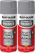 249415 Automotive Sandable Primer Spray, 12 Oz, Gray (Pack of 2) picture
